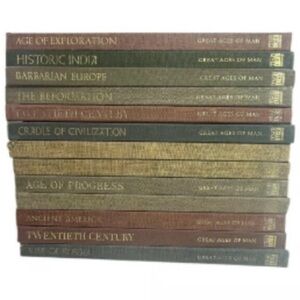 Vintage Book Collection set of 12